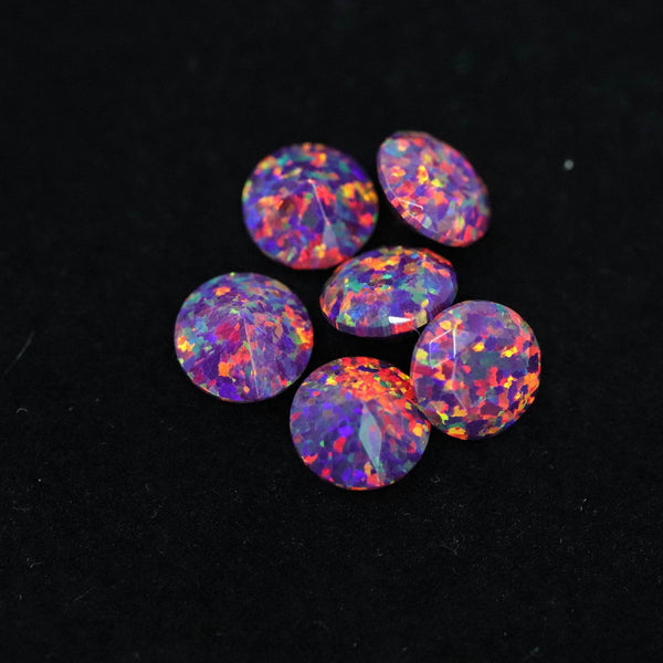 Orchid Diamond Cut Faceted Opal Stones - The Opal Dealer