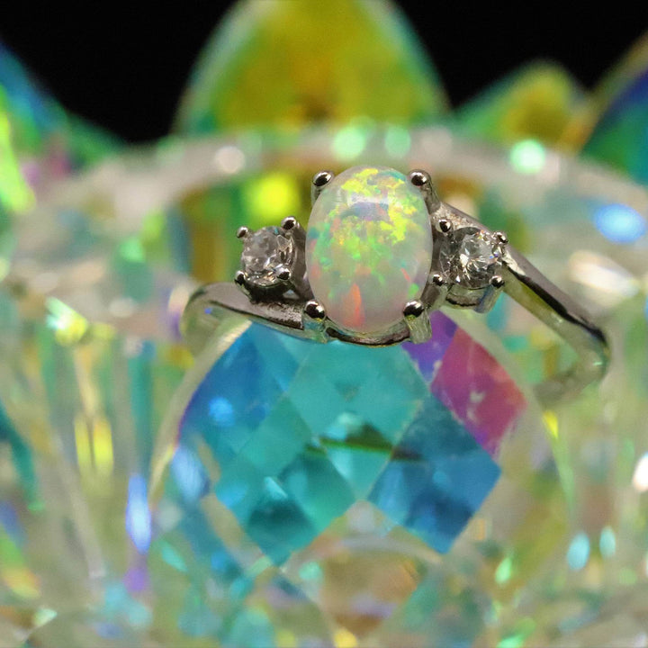 Virgin Rainbow Opal Ring Expensive Opal Necklace Virgin Rainbow