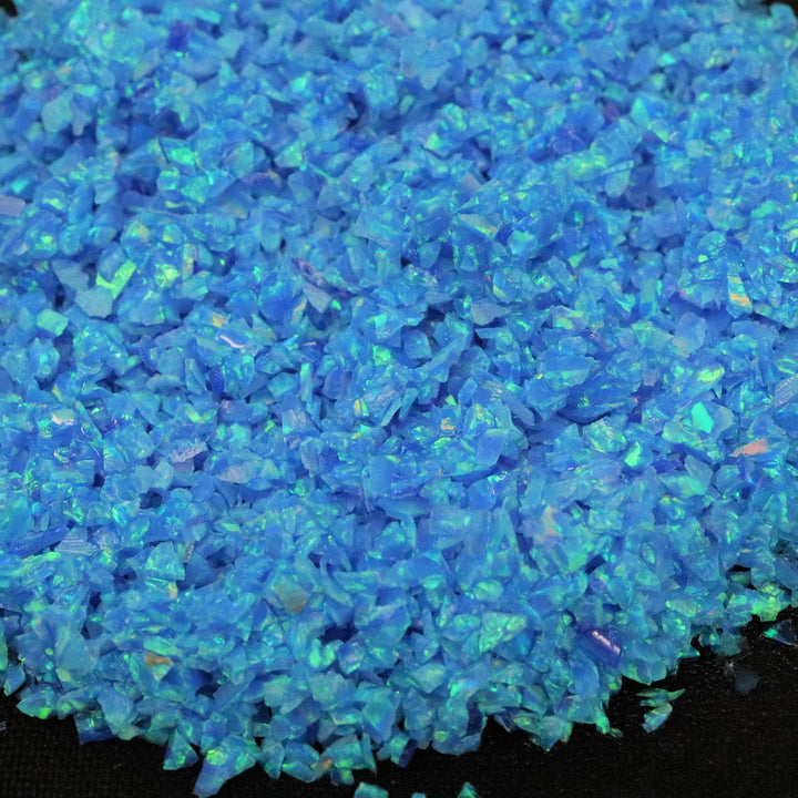 Pacific Sapphire Crushed Opal - The Opal Dealer