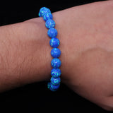 Pacific Sapphire Opal Beaded Bracelet
