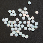 Pearl White Opal Round Cabochon