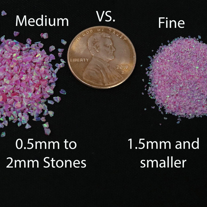 Petunia Crushed Opal - The Opal Dealer
