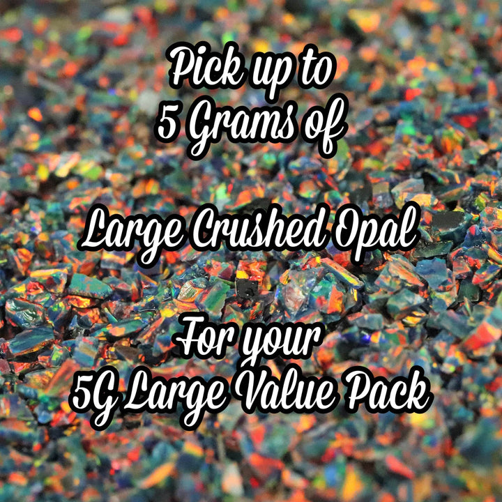 5G Pack Large Size Crushed Opal - The Opal Dealer