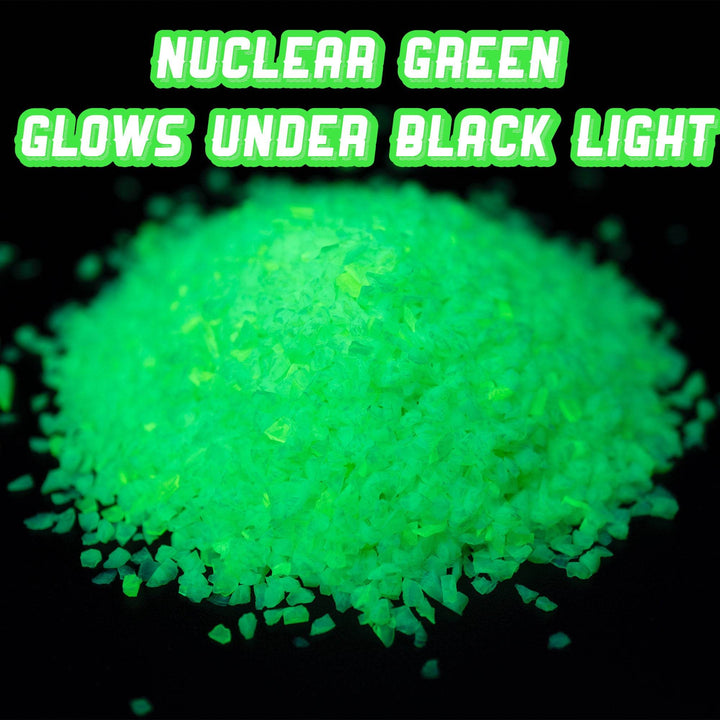 Nuclear Green Crushed Opal - The Opal Dealer