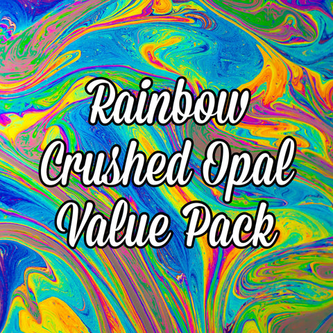 Rainbow Crushed Opal Value Pack - 6 Grams Total