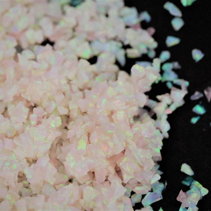 Rose Quartz Crushed Opal - The Opal Dealer