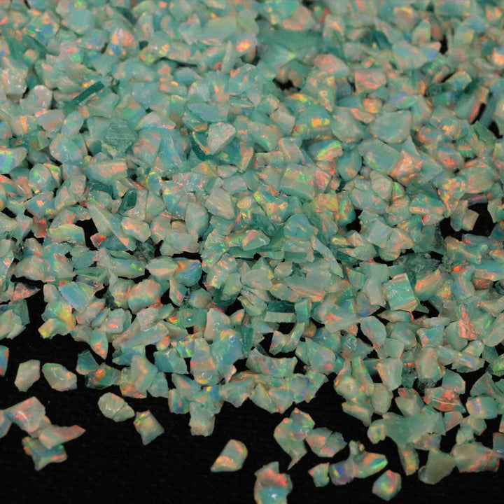 Seafoam Crushed Opal - The Opal Dealer