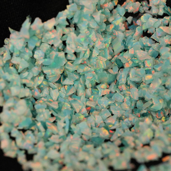 Seafoam Crushed Opal - The Opal Dealer
