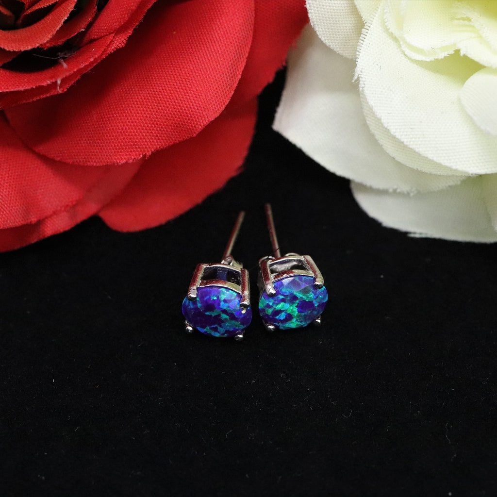 Lavender opal cheap earrings