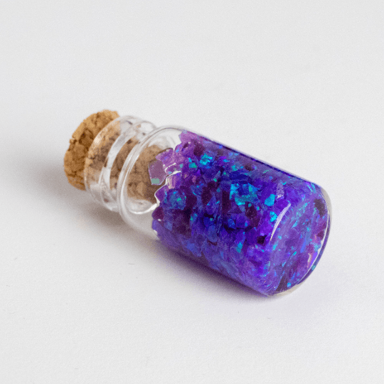 Sleepy Lavender Crushed Opal Mini Vial - The Opal Dealer