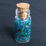 Space Titanium Crushed Opal Mini Vial