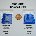 Star Burst Crushed Opal