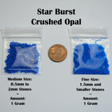 Star Burst Crushed Opal