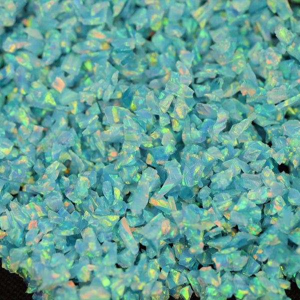 Turquoise Crushed Opal - The Opal Dealer