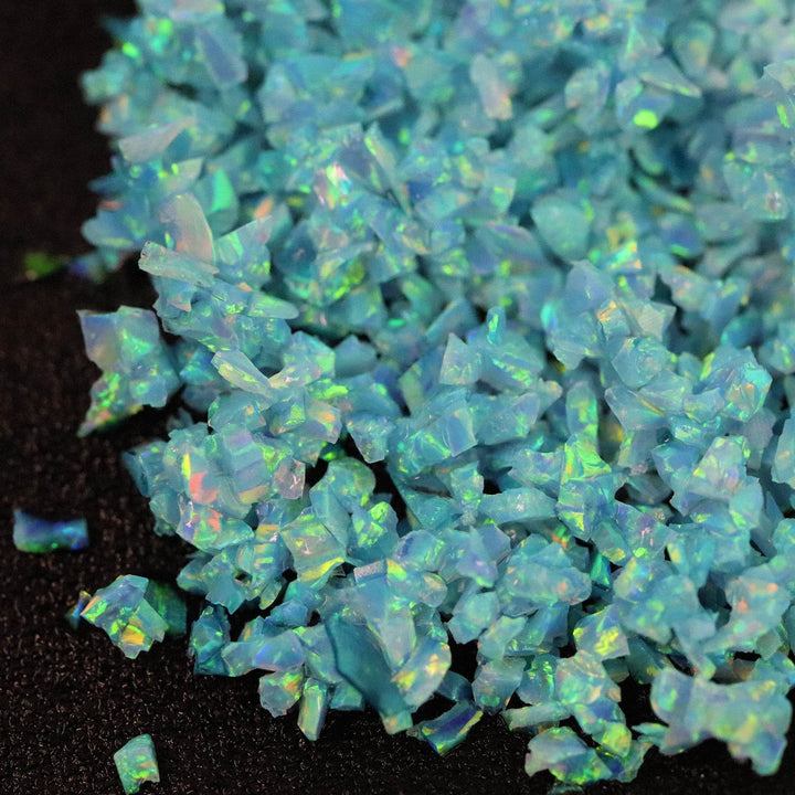Turquoise Crushed Opal - The Opal Dealer