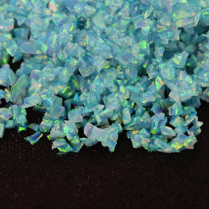 Turquoise Crushed Opal - The Opal Dealer