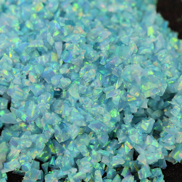 Turquoise Crushed Opal - The Opal Dealer