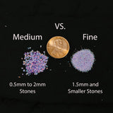 Ultra Violet Crushed Opal