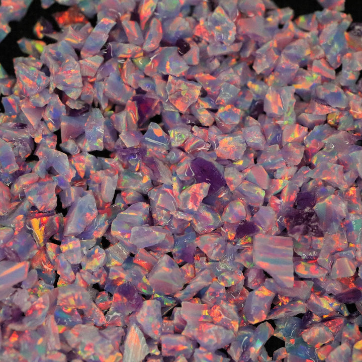 Ultra Violet Crushed Opal - The Opal Dealer