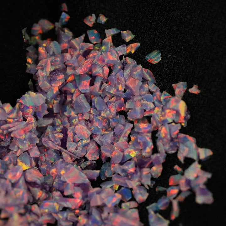 Ultra Violet Crushed Opal - The Opal Dealer